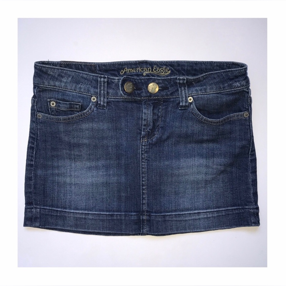 AE - Y2K Mini Denim Skirt